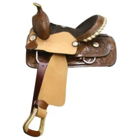 13" DOUBLE T  YOUTH / PONY SADDLE