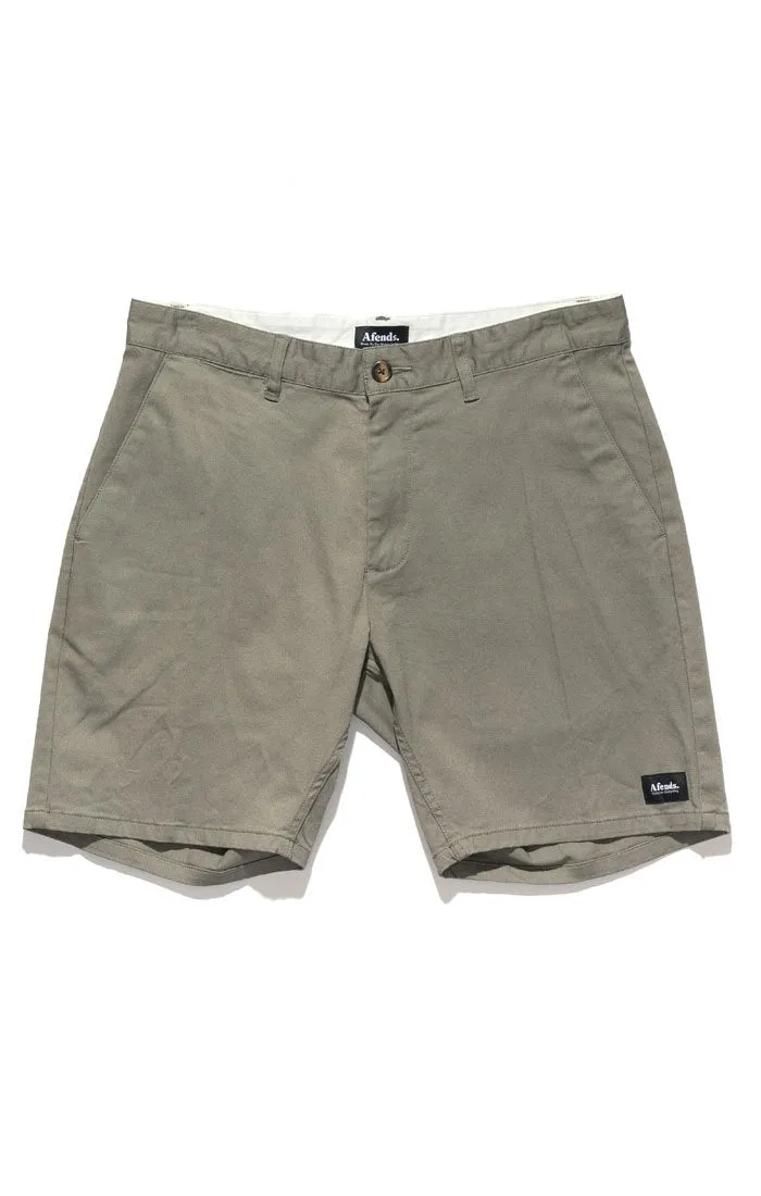 Afends Mens Middy - Chino Walkshort