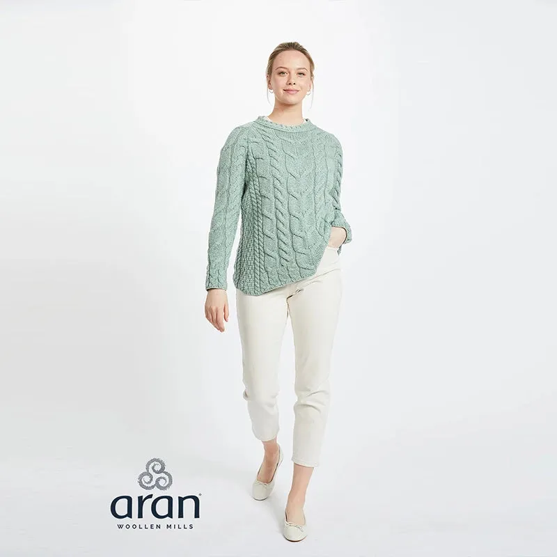 Aran Knit Cable Sweater