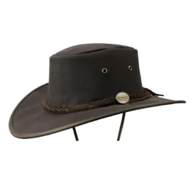 Barmah Oilskin Drover Hat