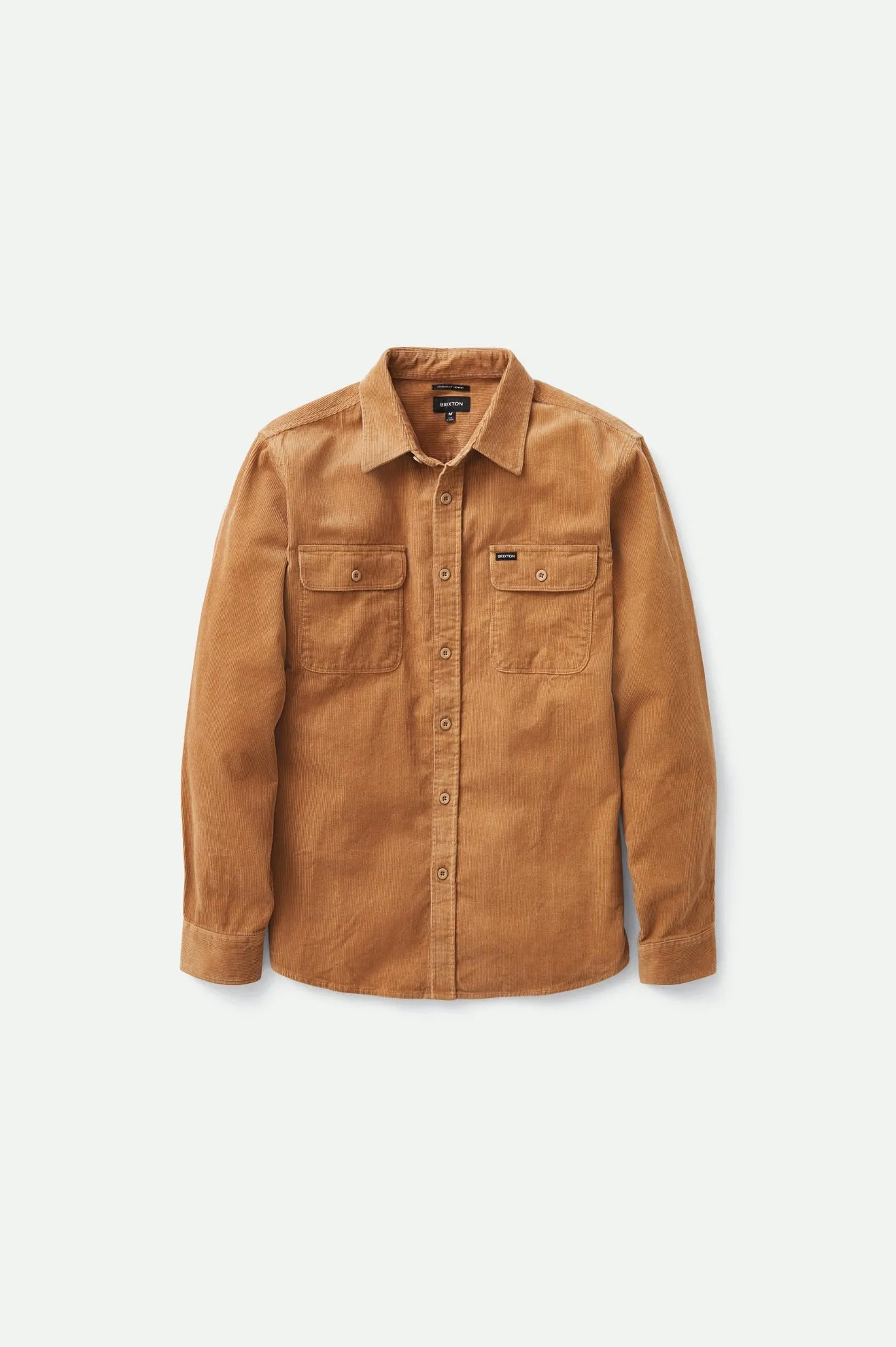 Brixton Bowery Corduroy Long Sleeve Flannel - Mojave