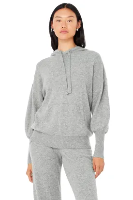 Cashmere Jet Set Hoodie - Dove Grey Heather