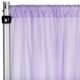 Chiffon Curtain Drape 14ft H x 58" W Panel - Lavender