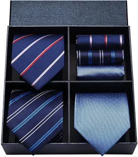 COMBO PACK  3/2PC NECKTIE SET-CBP570