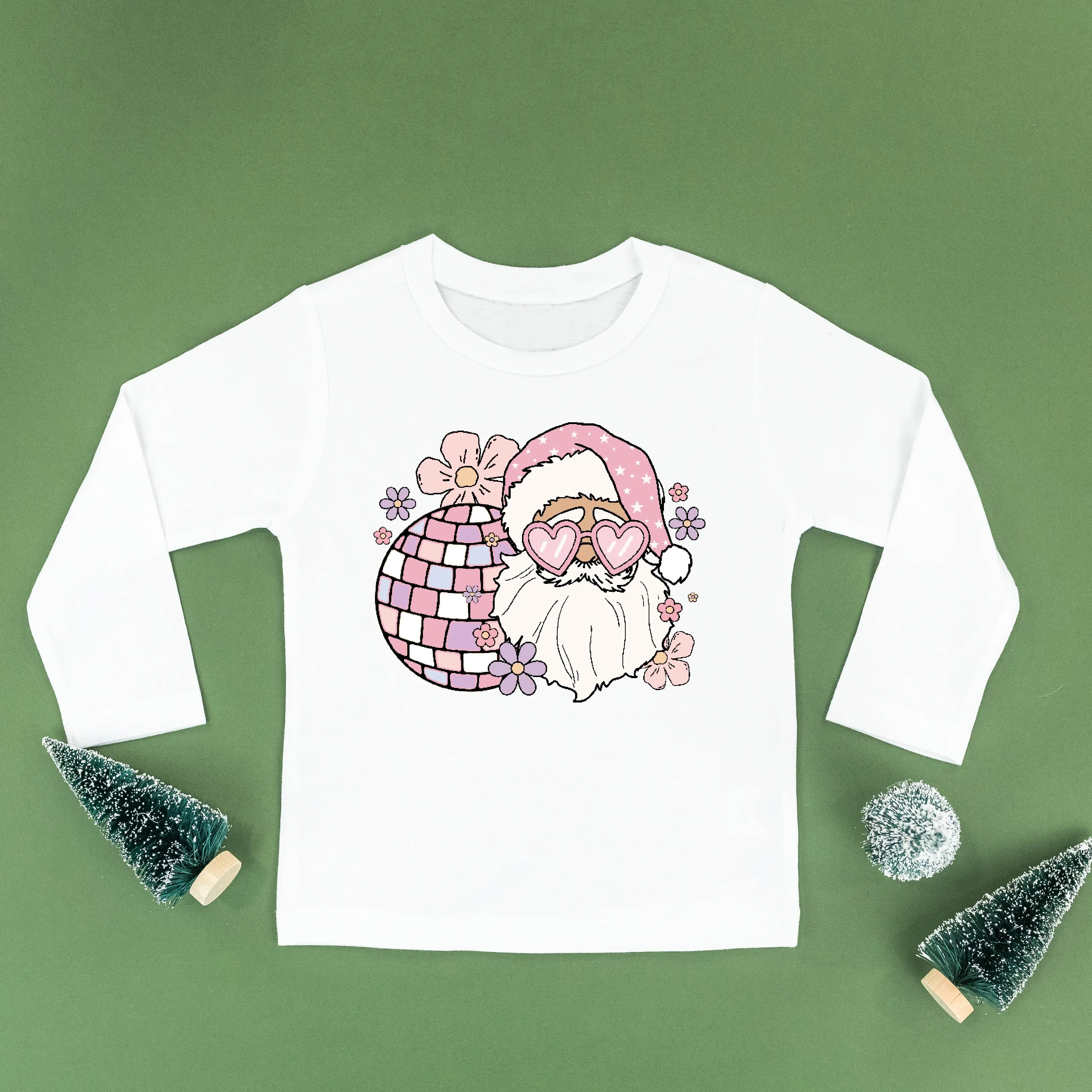 Disco Santa - Child LONG SLEEVE Tee