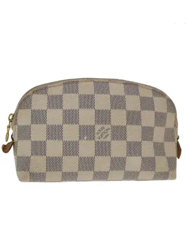 Durable Damier Azur Canvas Pouch - Authentic LV