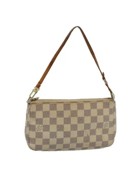 Durable Damier Azur Canvas Pouch