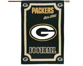 Green Bay Packers 29" x 43" Decorative Team Vertical Flag