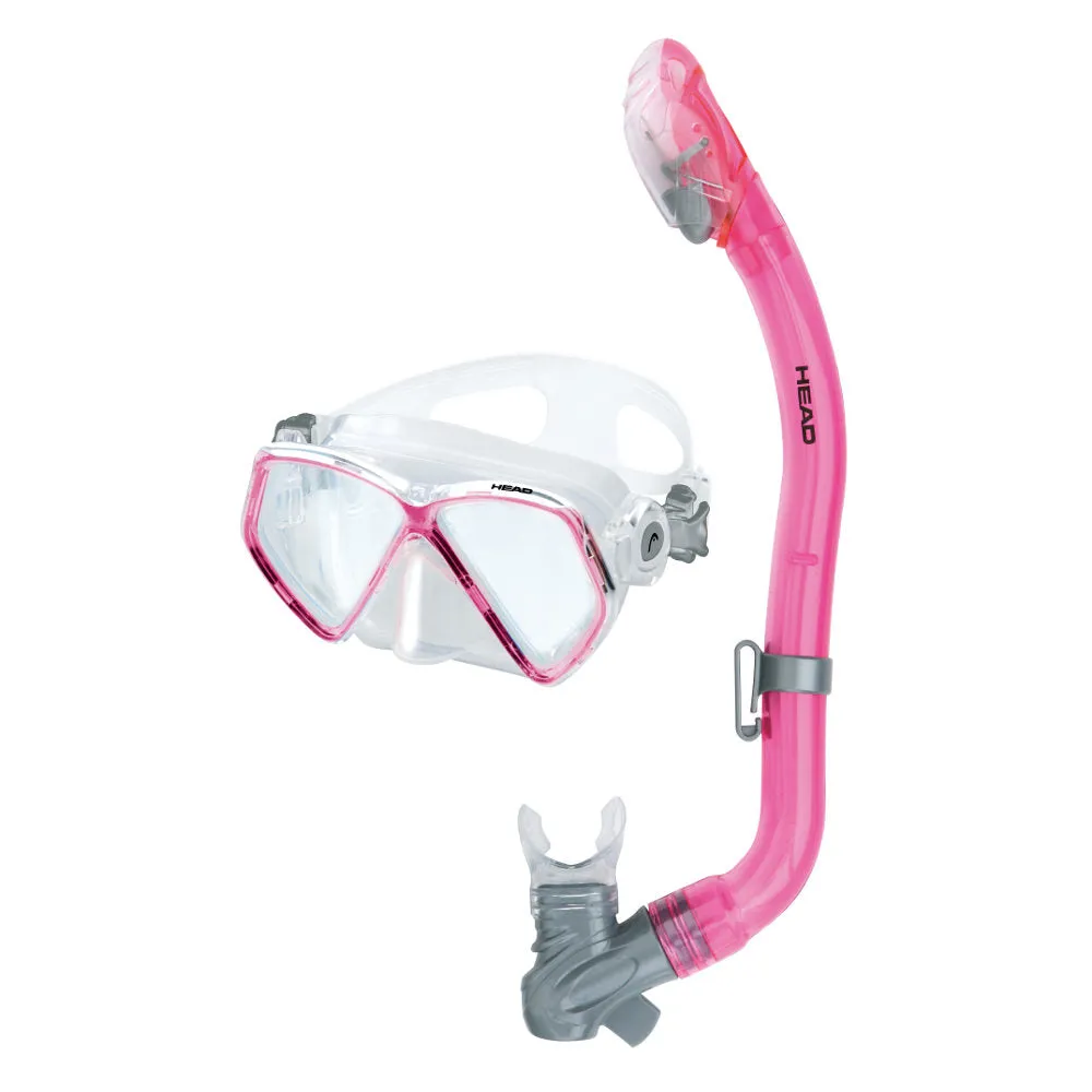 Head Pirate/Pirate Dry JR Youth Combo Swim Mask and Snorkel Set