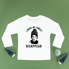 I Made My Family Disappear - Child LONG SLEEVE Tee