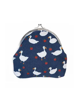 Kiss-Lock Coin Purse - Cottage Goose