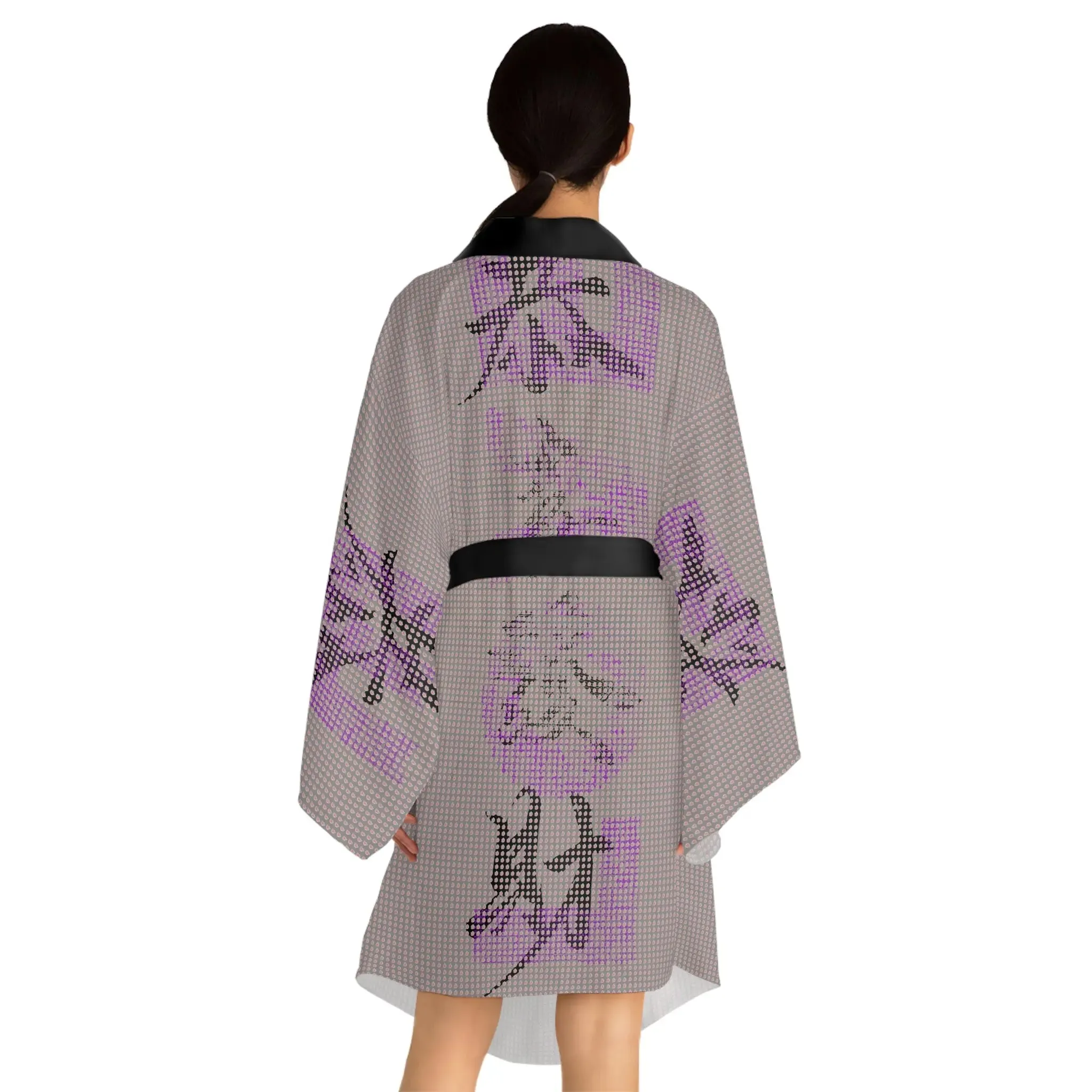 Loungewear Kimono Chinese Symbols