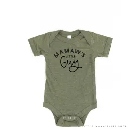 Mamaw's Little Guy - Short Sleeve Child Shirt