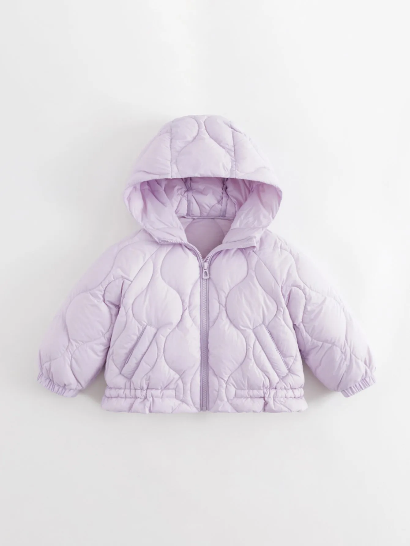 MARC & JANIE Girls Ultralight Hooded Quilted Down Parka 231626