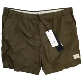 Men's Logo Swim Shorts Khaki Size W36 / IT 52