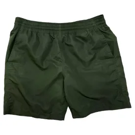 Men's Signature Monogram Swim Shorts Khaki Size S