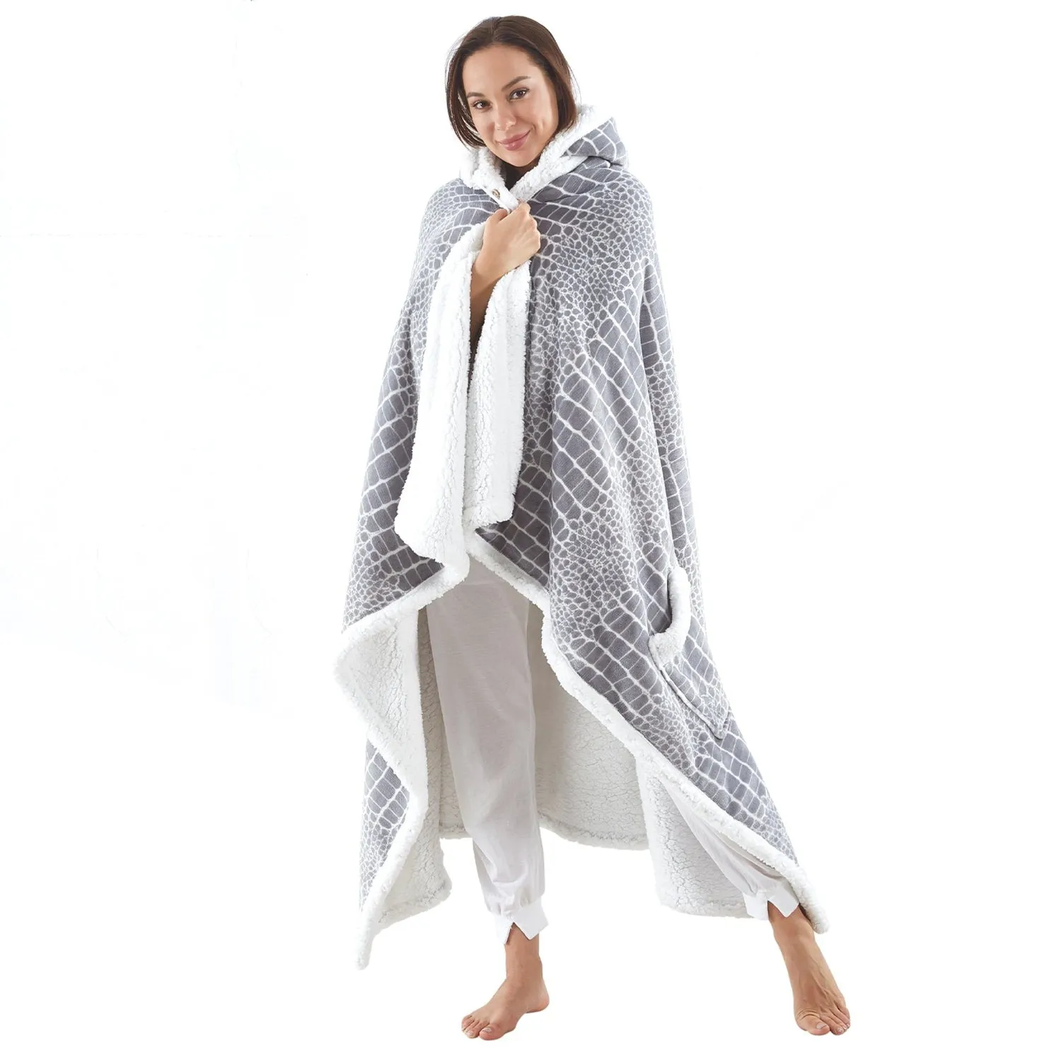 Milani Blanket with Hoodie