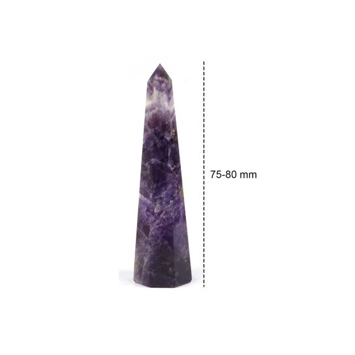 Natural Crystal Amethyst Pencil