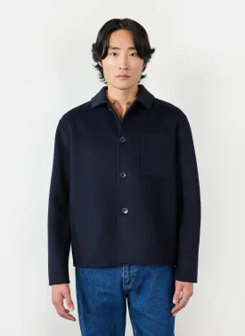 Overshirt | Wool | Navy