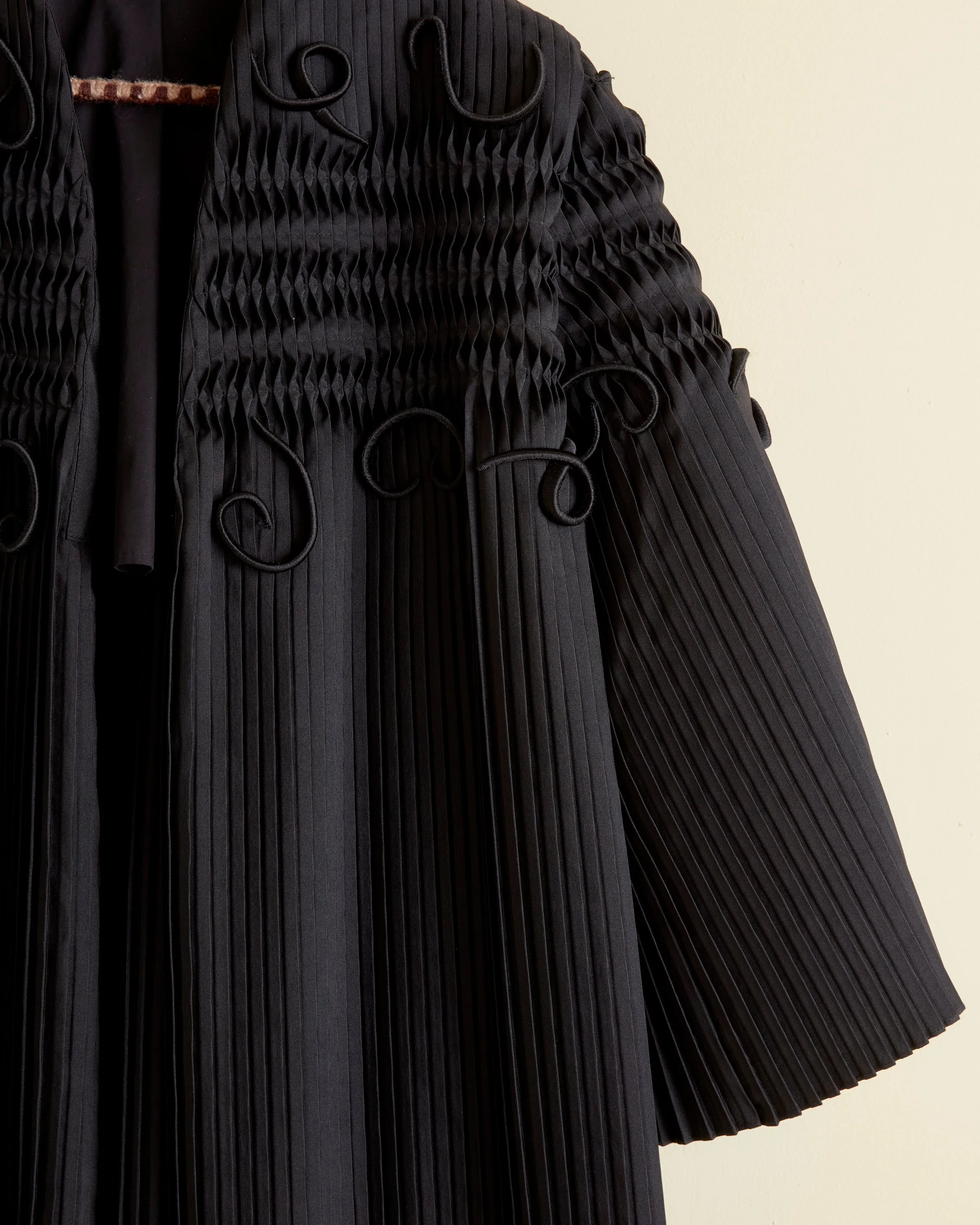 Pleated Opera Coat