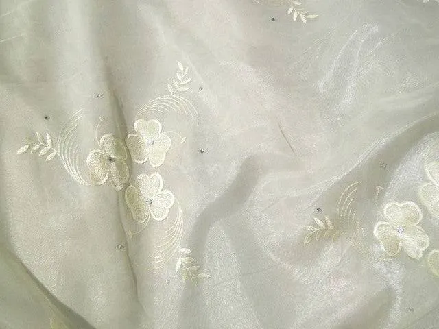 Silk Embroidered Chiffon