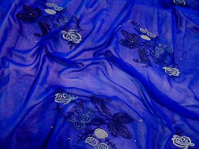 Silk Embroidered Chiffon