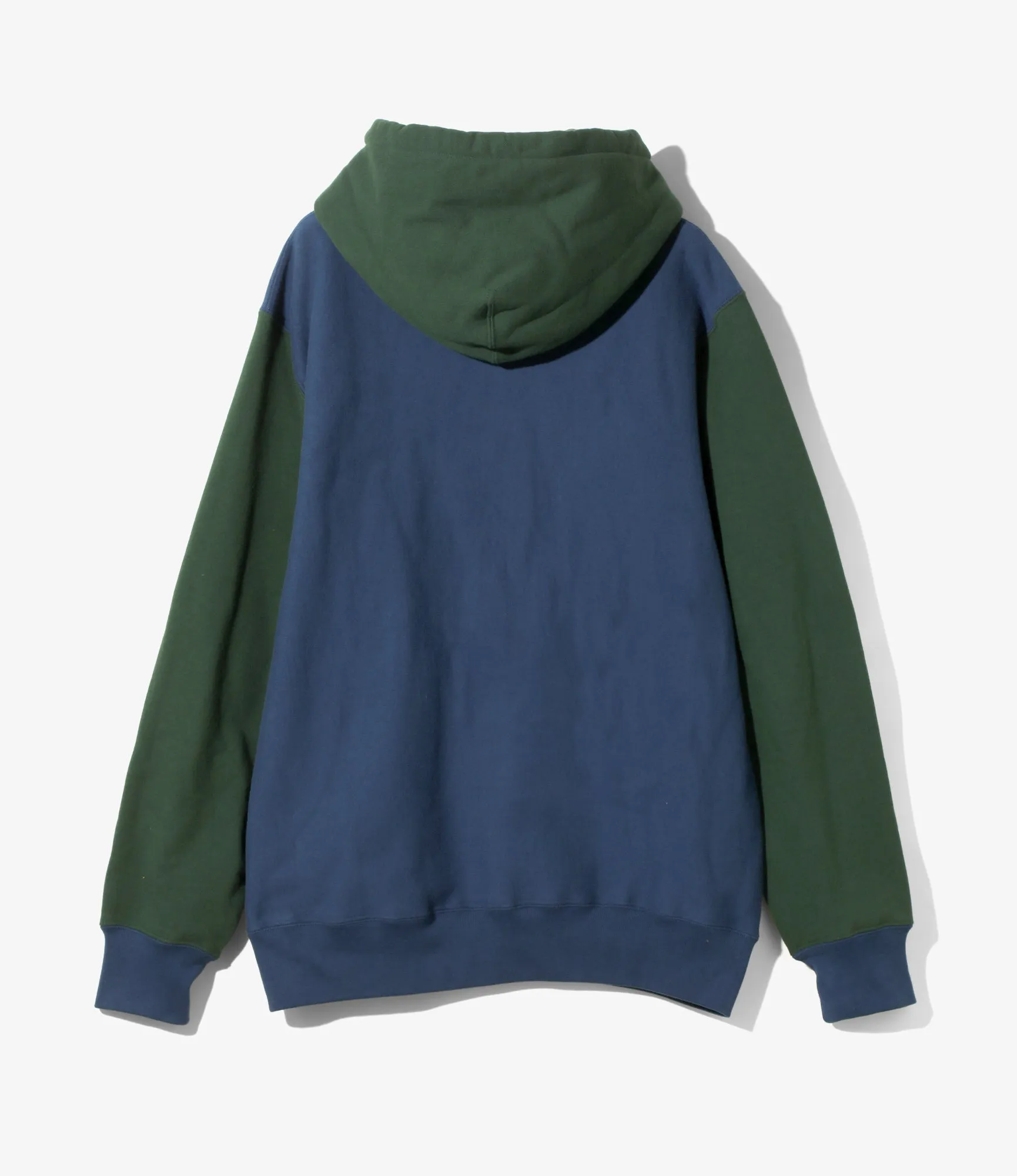 Standard Hooded Sweatshirt – Dark Blue/Green