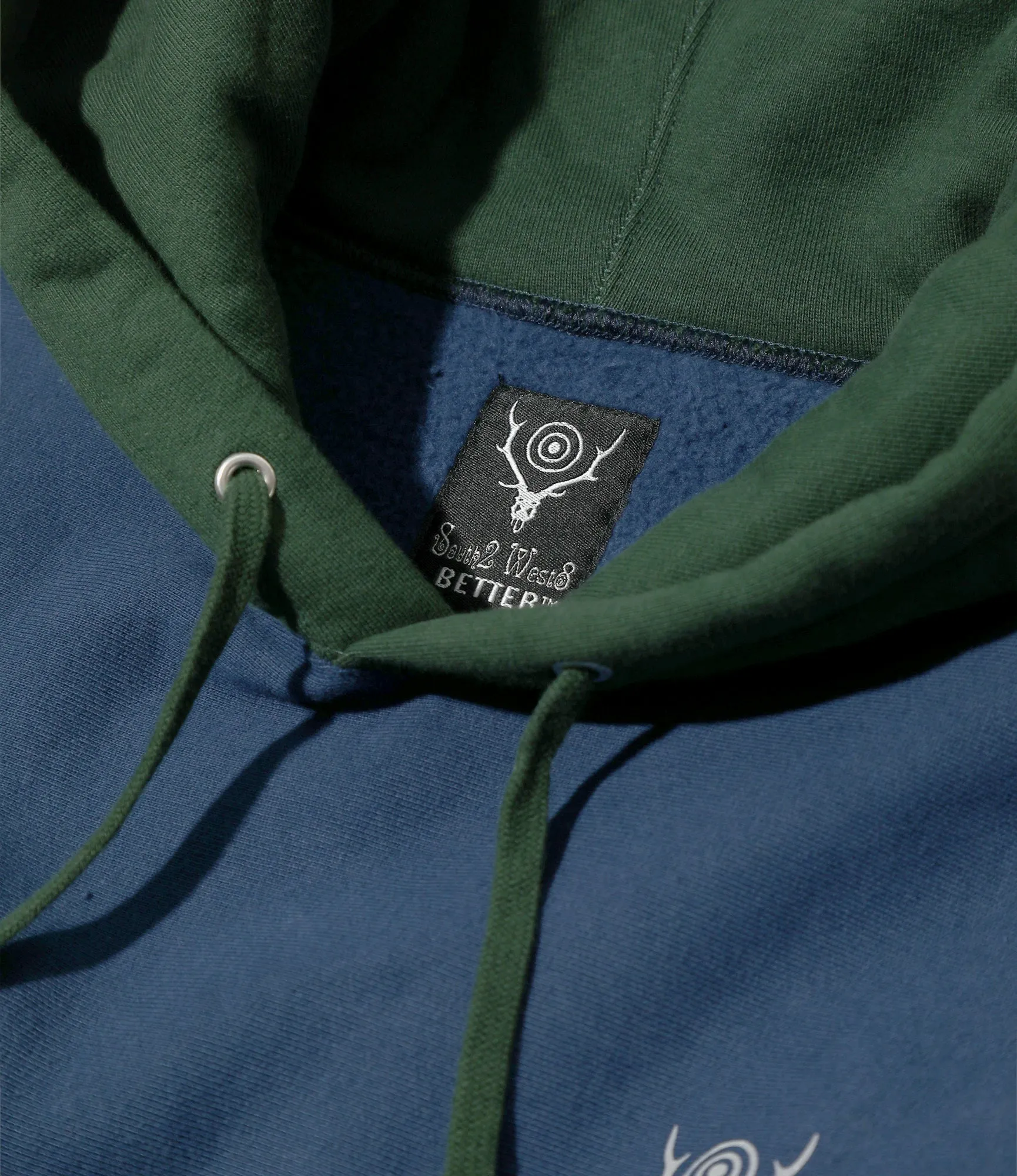 Standard Hooded Sweatshirt – Dark Blue/Green