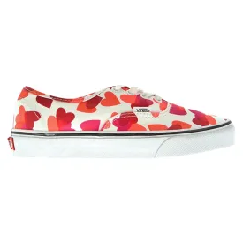 Vans Authentic Valentine Hearts Shoes - White / Red